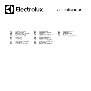 Manual de uso Electrolux UltraSilencer ZUSDELUX58 Aspirador