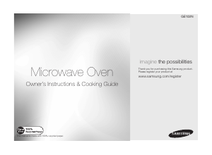 Manual Samsung GE102N-S Microwave