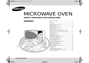 Manual Samsung M197BNCE Microwave