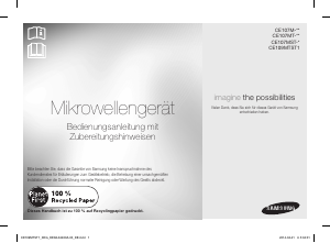 Bedienungsanleitung Samsung CE109MTST1 Mikrowelle