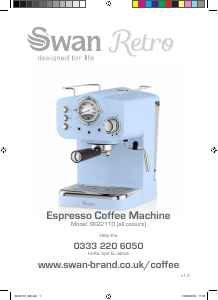 Manual Swan SK22110WHTN Espresso Machine