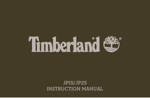 Handleiding Timberland TDWJF200190 Tidemark Horloge
