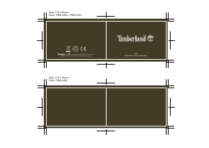 Manual Timberland TDWJF200120 Lindenwood Relógio de pulso