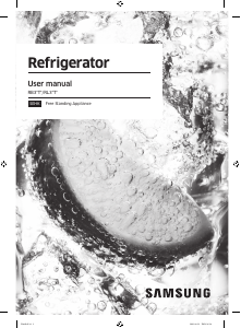 Manual Samsung RB34T675FB1/SH Fridge-Freezer