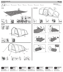 Mode d’emploi Outwell Hayward Lake 4ATC Tente