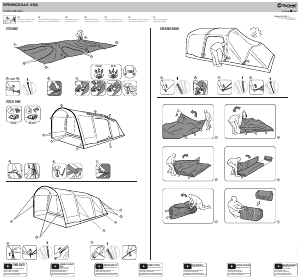 Handleiding Outwell Springville 4SA Tent