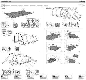 Mode d’emploi Outwell Springville 5SA Tente
