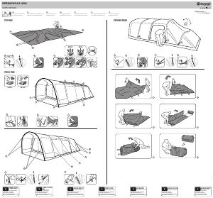 Mode d’emploi Outwell Springville 6SA Tente