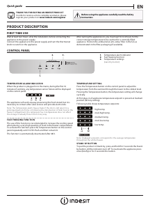 Manual Indesit UI6 F1T W1 Freezer