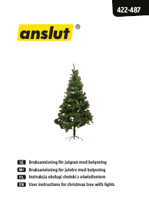 Manual Anslut 422-487 Christmas Tree