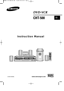 Manual Samsung CHT-500 Home Theater System