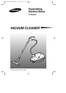 Manual Samsung TC-9015VP Vacuum Cleaner