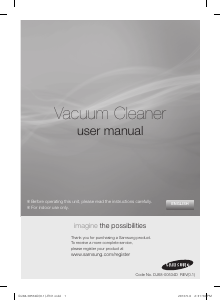 Manual Samsung SC7450 Vacuum Cleaner