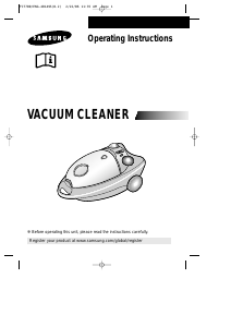 Manual Samsung VC-7725VN Vacuum Cleaner