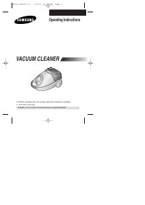 Manual Samsung SC4042 Vacuum Cleaner