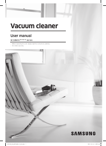 Manual Samsung SC18M3150VU Vacuum Cleaner