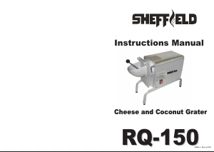 Manual Sheffield RQ-150 Cheese Grater