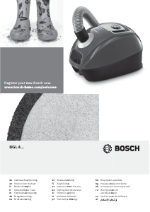 Посібник Bosch BGL4PROFAM Пилосос