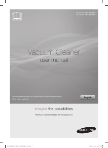 Manual Samsung SC15H4030V Vacuum Cleaner