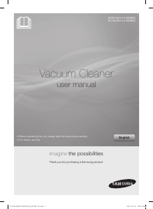 Manual Samsung SC15H4050V Vacuum Cleaner