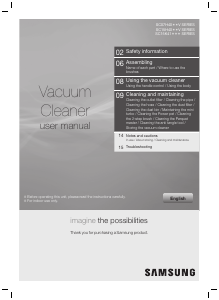 Manual Samsung SC15K4170VP Vacuum Cleaner