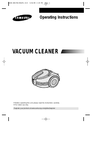 Manual Samsung SC7053 Vacuum Cleaner