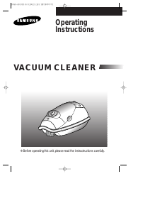 Manual Samsung TC-9015VN Vacuum Cleaner