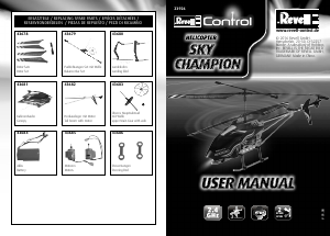 Manual Revell set 23926 Sky Champion Radio Controlled Helicopter