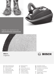 Manual Bosch BGL8PET1 Vacuum Cleaner