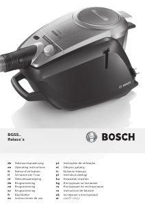 Manual de uso Bosch BGS5322R Aspirador