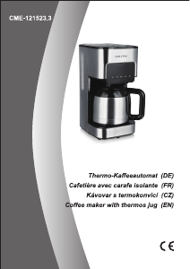 Bedienungsanleitung Cook o Fino CME-121523.3 Kaffeemaschine