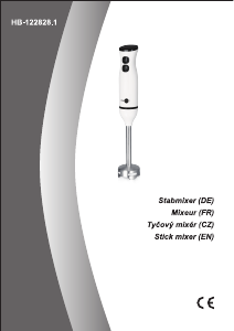 Bedienungsanleitung Cook o Fino HB-122828.1 Stabmixer