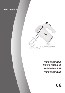 Manual Cook o Fino HM-110016.2 Hand Mixer