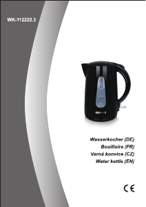 Handleiding Cook o Fino WK-112222.3 Waterkoker