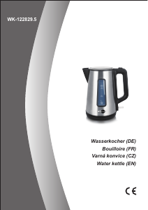 Bedienungsanleitung Cook o Fino WK-122829.5 Wasserkocher