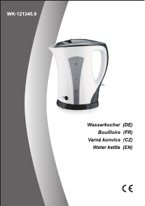 Handleiding Cook o Fino WK-121345.6 Waterkoker