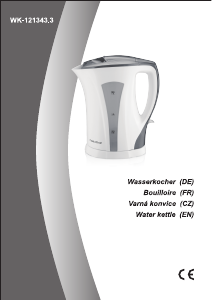 Bedienungsanleitung Cook o Fino WK-121343.3 Wasserkocher