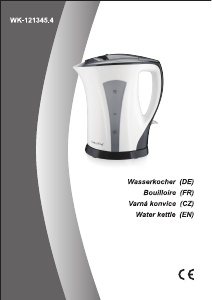 Bedienungsanleitung Cook o Fino WK-121345.4 Wasserkocher