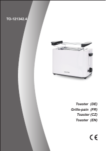 Manual Cook o Fino TO-121342.4 Toaster