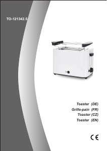 Manual Cook o Fino TO-121342.5 Toaster