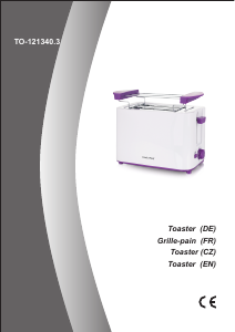 Manual Cook o Fino TO-121340.3 Toaster
