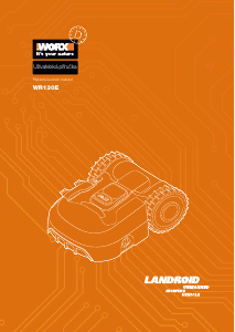 Manuál Worx WR130E Landroid S Travní sekačka