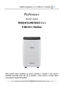 Manuál Rohnson R-894 UV-C Sterilizer Klimatizace