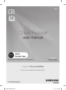 Manual Samsung RZ41NARAEWW Congelador
