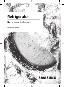 Manual Samsung RR39M7310S9 Refrigerator