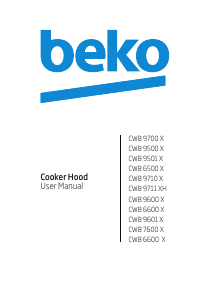 Manual BEKO CWB 950 Exaustor