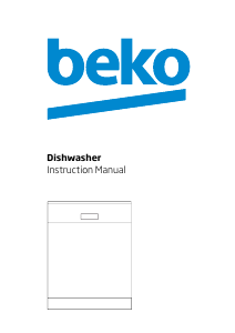 Manual BEKO DFN 26220 S Dishwasher