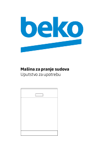 Priručnik BEKO DFN 6838 X Perilica posuđa