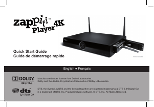 Manual Zappiti 4K Media Player