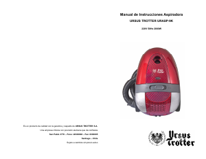 Manual de uso Ursus Trotter URASP-9K Aspirador